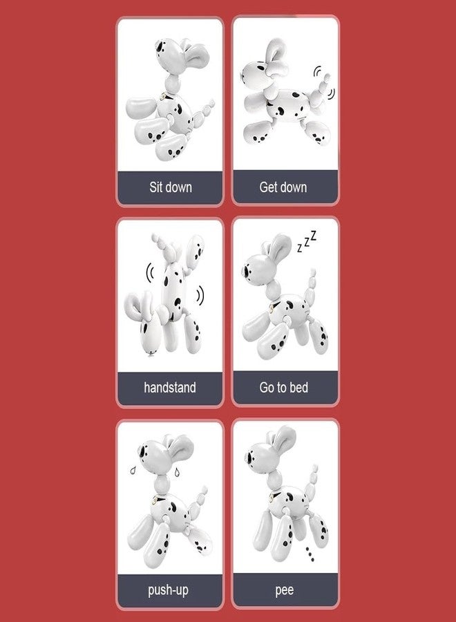 Onecado Interactive Balloon Dog Robot Toy, Remote Control Programmable Pet with Touch Response [Multicolor].. - Image 4